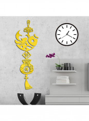 Chinese Knot Design Wall Sticker Gold 60x90cm reviews Chinese Knot Design Wall Sticker Gold 60x90cm