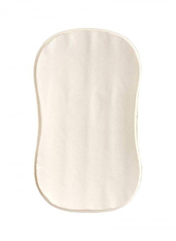 Bassinest Swivel Sleeper Cotton White 18x1.5x32inch