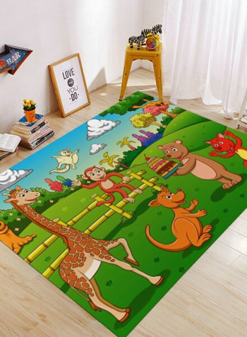 Cartoon Animal Patten Living Room Rug multicolour 140*200(W*L)cmcm