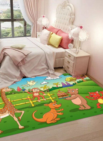 Cartoon Animal Patten Living Room Rug multicolour 140*200(W*L)cmcm