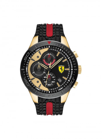 Men's Rubber Analog Wrist Watch  830593