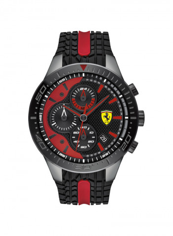 Men's Silicone Chronograph Wrist Watch 830592