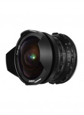 F/2.8 Manual Focus Fisheye Lens 2.4inch Black