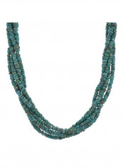 Gemstone Beaded 5-Strand Necklace