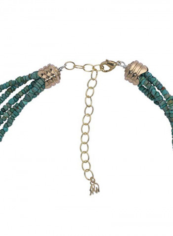 Gemstone Beaded 5-Strand Necklace
