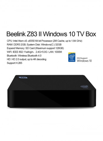 Mini PC TV Box V2117EU Black
