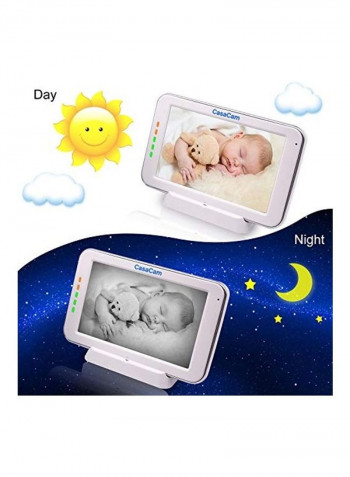 Video Baby Monitor With Touchscreen Display