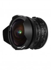 F/2.8 Manual Focus Fish Eye Lens 6x6.1cm Black
