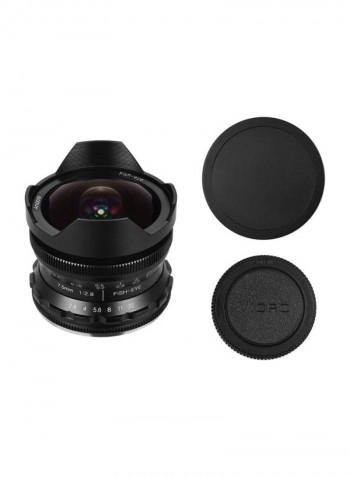 F/2.8 Manual Focus Fish Eye Lens Black