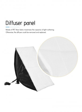 Professional Photography Light Kit Black/White/Green