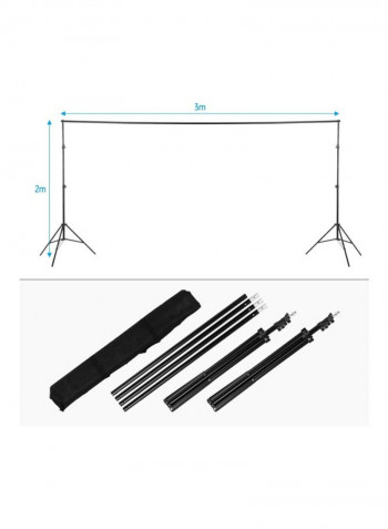 Professional Photography Light Kit Black/White/Green