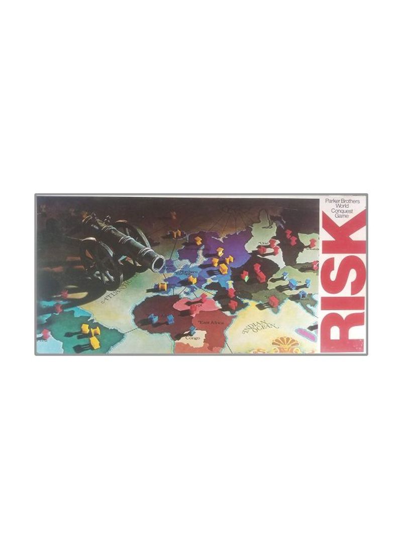 Risk With Army Shaped Miniatures Board Game