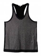 Colourblock Detail Cami Top Black/Grey reviews Colourblock Detail Cami Top Black/Grey
