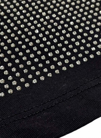 Colourblock Detail Cami Top Black/Grey