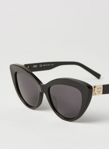 Women's Rull Rim Acetate Cat Eye Sunglasses - Lens Size: 53 mm