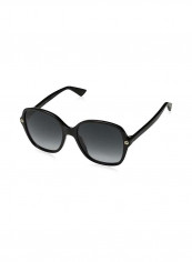 Women's Oversized Sunglasses With Grey Gradient Lenses - Lens Size: 55 mm reviews Women's Oversized Sunglasses With Grey Gradient Lenses - Lens Size: 55 mm