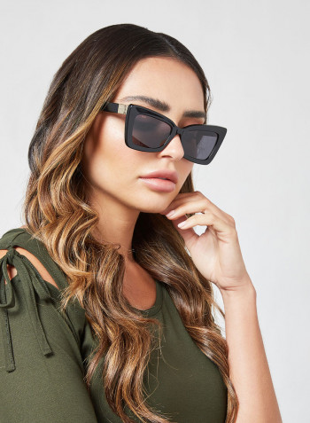 Women's Rectangular Sunglasses - Lens Size: 54 mm