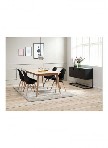 Virum Buffet Sideboard Black