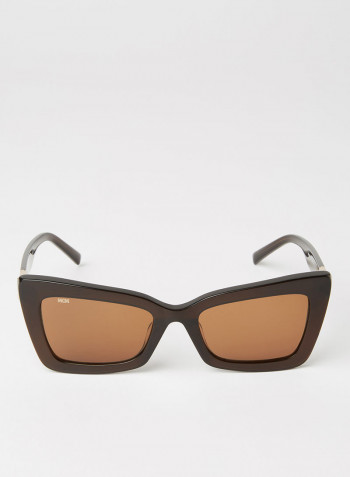 Women's Rectangular Sunglasses - Lens Size: 54 mm