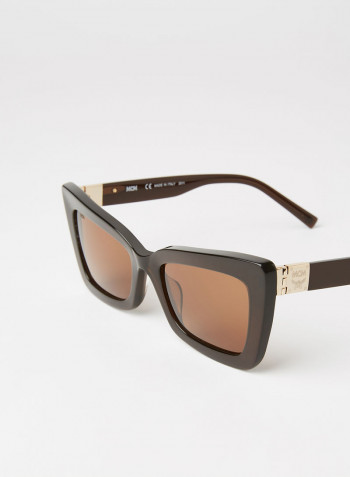 Women's Rectangular Sunglasses - Lens Size: 54 mm
