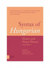 Syntax of Hungarian Hardcover English by Tibor Laczko