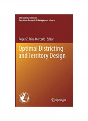 Optimal Districting And Territory Design Hardcover