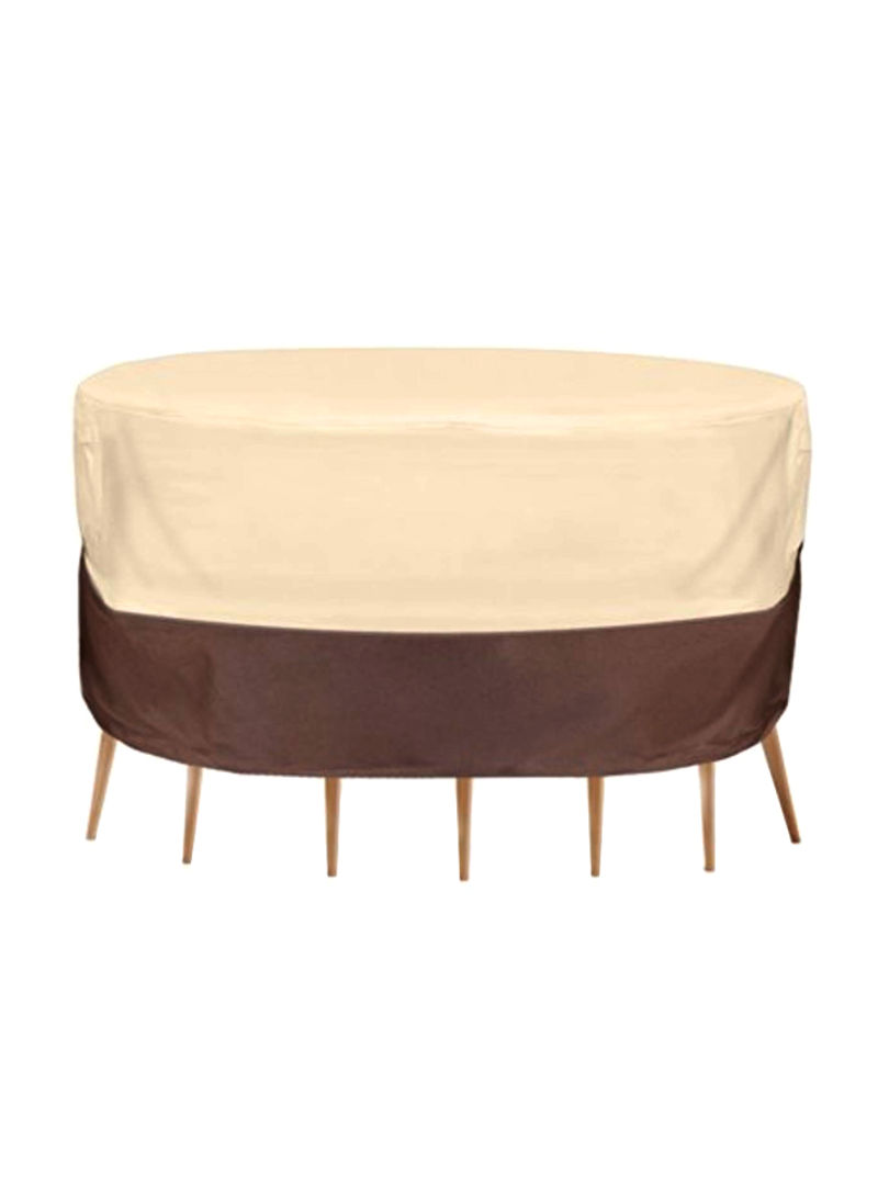Patio Table Chair Cover Beige 70x23inch