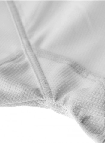 ADI-FLEX Taekwondo Uniform - White/Black, 180cm 180cm