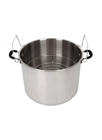 Stainless Steel Canner Silver 13.1x17.5x11.5inch