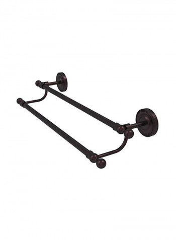 Regal Collection Double Towel Bar Brown 30inch