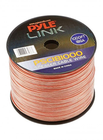 Speaker Cable Wire 1000feet Rose Gold