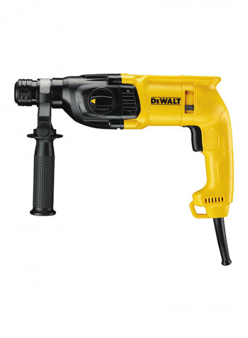 Hammering Drill Machine With Rotating Brush Black/Yellow 15inch