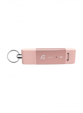 Portable Flash Drive 128GB Pink