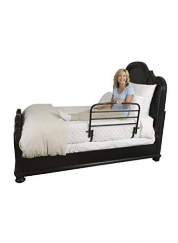 Safety Bed Railing Black