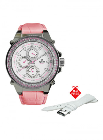Women's Riviera Analog Leather Watch EQS6090042TWXCYPI