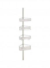Shower Bath Caddy Silver/Clear 25.1x4.4x0.9inch reviews Shower Bath Caddy Silver/Clear 25.1x4.4x0.9inch