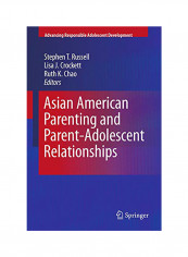 Asian American Parenting And Parent-Adolescent Relationships Hardcover English by Stephen T Russell