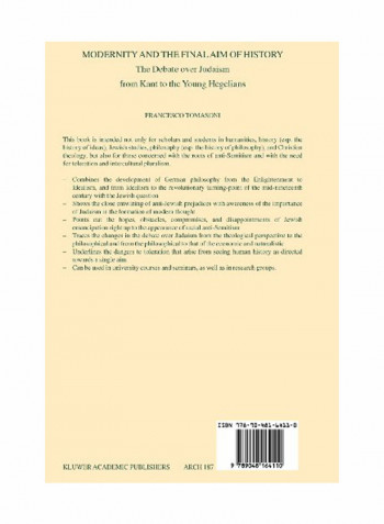 Modernity And The Final Aim Of History Paperback