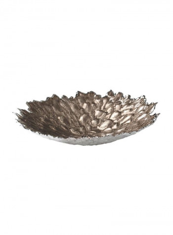 Moss Glass Centerpiece Sand 39.5centimeter