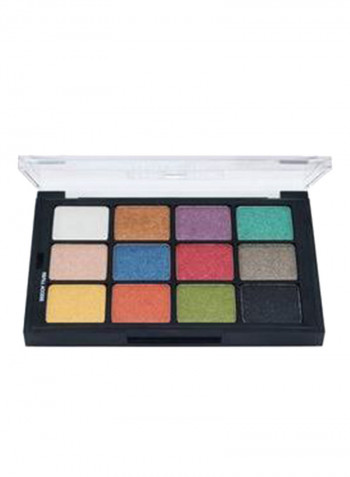 12-Color Studio Modern Brights Pearl Sheen Palette STP-85 Multicolour