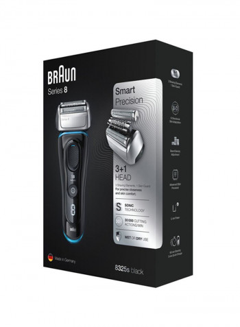 Series 8 Smart Sonic Technology Shaver Set Silver/Black/Blue