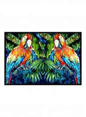 Color Printed Doormat Multicolour