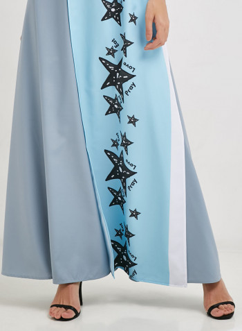 Starry Skirt Blue-grey