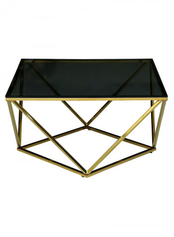 Ficus Coffee Table Gold/Black