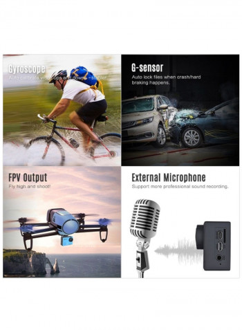 4K WiFi Action Sports Camera