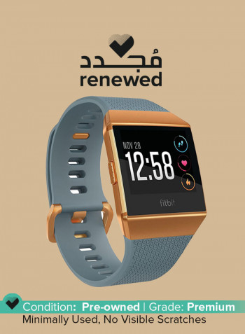 Renewed - Ionic Smartwatch Slate Blue/Burnt Orange