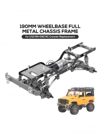 Replacement Metal Wheelbase Chassis Frame With For 1/12 RC Crawler Car