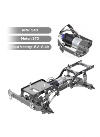 Replacement Metal Wheelbase Chassis Frame With For 1/12 RC Crawler Car