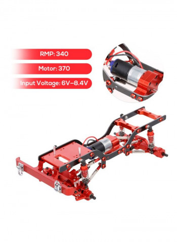 Replacement Metal Wheelbase Chassis Frame With For 1/12 RC Crawler Car