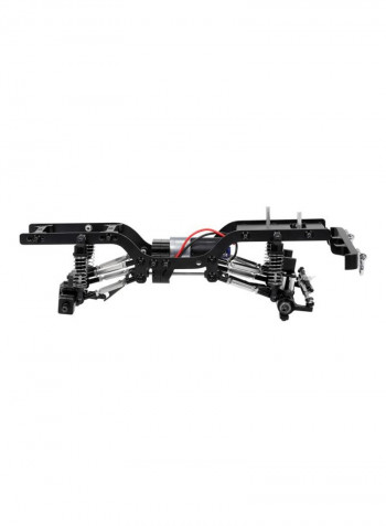 Replacement Metal Wheelbase Chassis Frame With Tires For 1/12 RC Crawler Car